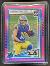 2025 Panini Donruss Terrance Ferguson Optic Rated Rookie Preview Pink RC #323