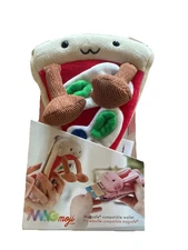 LAUT MagMoji PIZZA Magsafe Plush Compatible Wallet for Wireless Phone