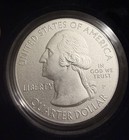 America The Beautiful 5 Oz Silver Coin (Burnished Silver) 2020 OGP — photo 1
