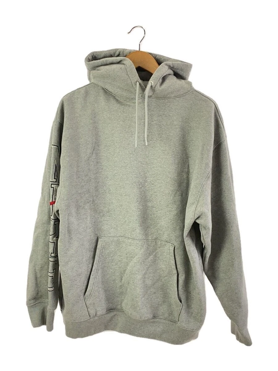Supreme 24SS Felpa con Cappuccio Heather Parka M Cotone GRIGIO FQ0759 063