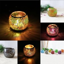 Mosaik Kerzenständer Dekoration als Tischdekoration
