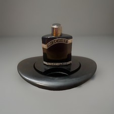 Rare Mischief Saville Ruby Coloured Bottle With Bakelite Top Hat Display 1930s