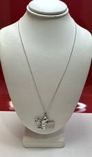 925 Sterling Silver Mickey Mouse Charm Pendant Necklaces