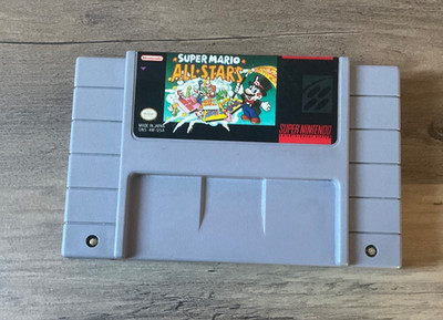 LOOSE SUPER MARIO ALL STARS SUPER NINTENDO