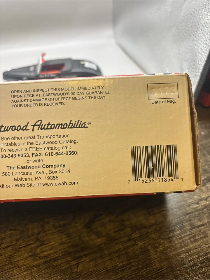 ERTL Bad Boys Of Bonneville 1940 Ford Bank Eastwood Company Edición Limitada Foto 4 de 4