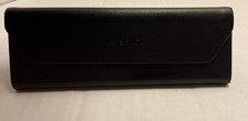 Via Spiga Eyeglass Sunglass Folding Case Only Hardcase Black Slim Triangle