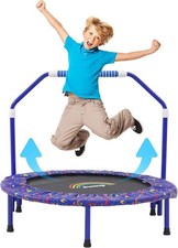36'' Kids Trampoline Mini Noise-Free Trampoline Indoor,Outdoor Rebounder Trampol