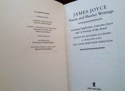 Poems & Shorter Writings James Joyce-Csd by Litz, Walter Hardback Book The Fast