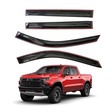 in Channel Rain Guards for Chevy Silverado/GMC Sierra 1500 Crew cab 2019