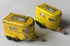 2 x Vintage Matchbox Lesney No.43 Pony Trailer
