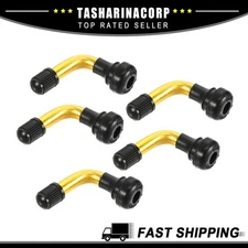 Universal Piece of 5 PVR50 Tubeless Tire Valve Stem for Cars RV Bicycles