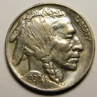 1930 P Buffalo Nickel VF-EF   Actual Coin Pictured- Appears Cleaned