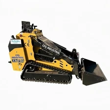 CFG 1.3Ton  Kubota D1105 EngineMini Skid Steer 27 HP Diesel Track Loader Crawler