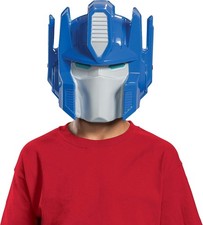 Optimus Prime Mask Transformers Fancy Dress Up Halloween Child Costume Accessory