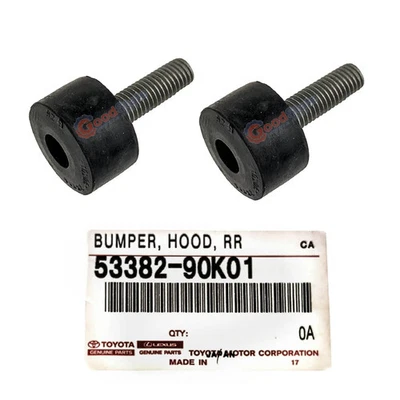 Genuine LandCruiser HJ75 HJ61 HJ60 FJ75 Bonnet Bumper Stop Rubber Cushion x2 - Image 1 of 4