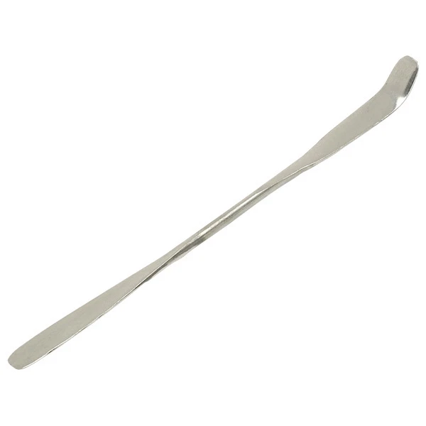 KING SCIENTIFIC LABORATORY STAINLESS STEEL SPATULA - CHATTAWAY TYPE 100MM
