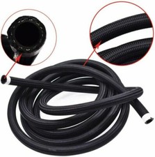 10AN AN10 Nylon Stainless Steel Braided Fuel Oil Gas Line Hose Pipe 6 Meters WST