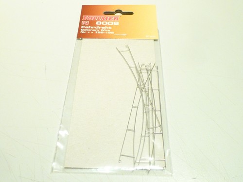 Vollmer N 5x Fahrdraht 90mm 8008/48008 NEU OVP - 第 1/1 張圖片
