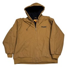 CORNER STONE Canvas Hooded Lined Outdoor Work...