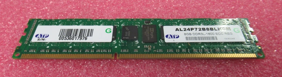 ATP 8GB DDR3 PC3-12800R 1600Mhz 240-Pin DIMM Server Memory RAM AL24P72B8BLK0M - Image 3 of 4