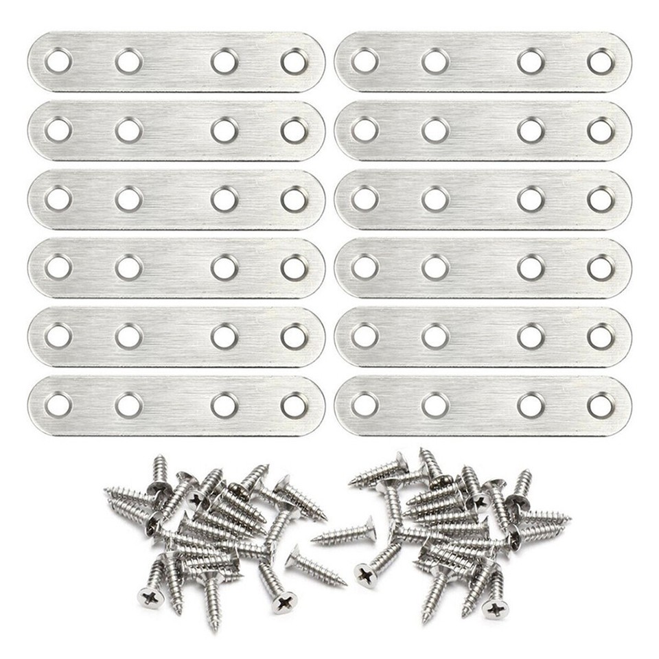 Repairing Damaged Furniture Corner Brackets Stereos Tables 77*16MM
