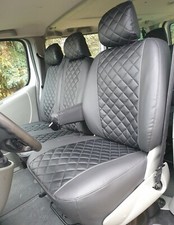 Maßgefertigte Sitzbezüge Rautenmuster passend für Opel Zafira Life ab 2019