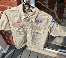 Boy Scout BSA, Official Uniform Shirt, Men's Small, Polyester, Vented