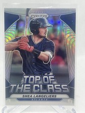 2020 Prizm Shea Langeliers Top Of The Class Silver Prizm Athletics Baseball 