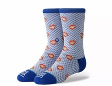 Stance Gold Fronts Dear Giana Kids Socks Size Youth Medium 11-1 New With Tag