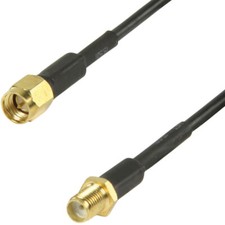 1m to 5m SMA RG174/U Male to Fema Coax Extension Cable-WiFi Router Antenna 50OHM