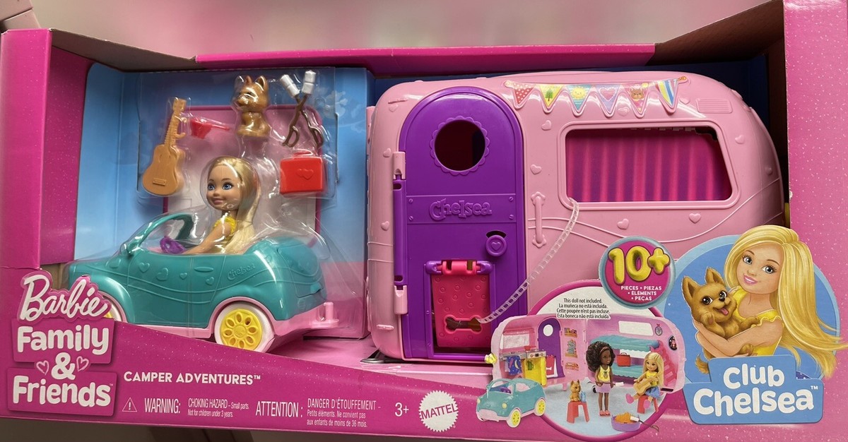 Playset Walmart Toys Barbie Camper Barbie Club Chelsea Camper