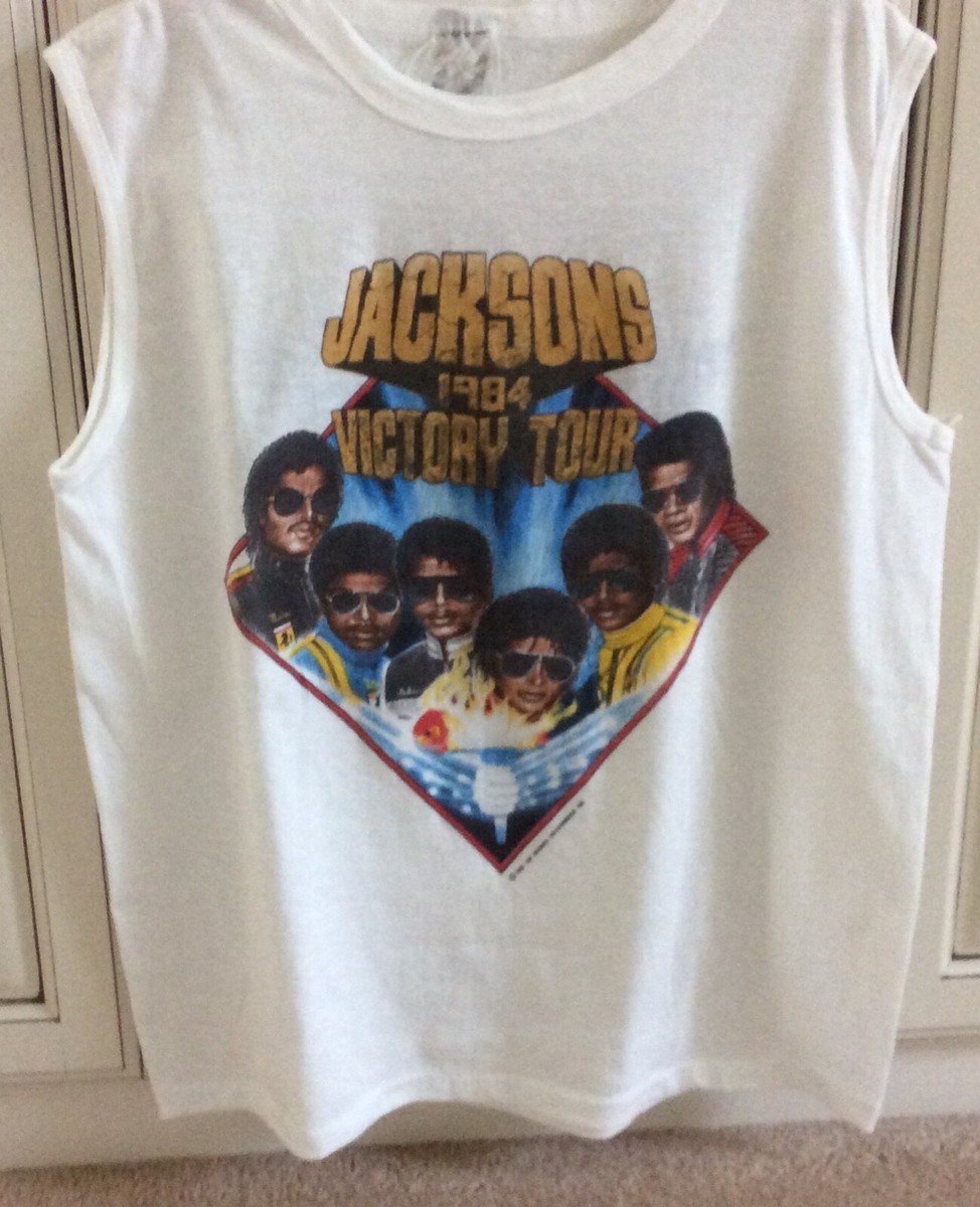 vintage 1984 The Jacksons victory tour concert t-shirt w/Michael