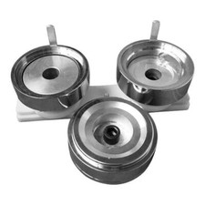 3" /75mm Round Die Mold W/Plastic Slide Rail for Personalized Badge Button Maker
