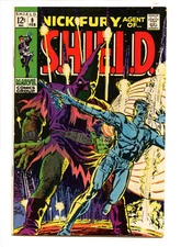 Nick Fury Agent of SHIELD 9 Hitler splash page, nice warehouse copy, HIGH GRADE