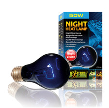 Exo Terra Night Heat Lamp for Reptiles 50 watt PT2126 1 Unit 