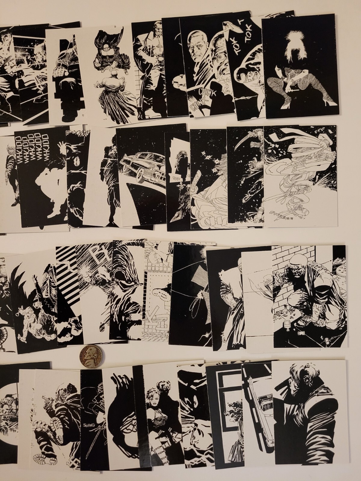 1999 SIN CITY Complete FRANK MILLER CARD SET 71 HIGH GRADE NM/MT Comic images - Picture 6 of 6
