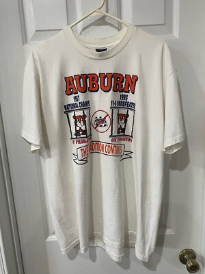 Vintage Rare Univ Of Alabama And Auburn Univ Iron Bowl 1993