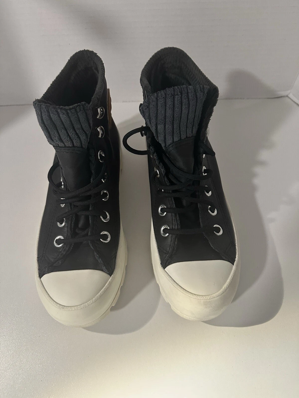 Scarpe stivali Converse Chuck Taylor Lugged invernali hi nere Gore Tex GTX TAGLIA 5