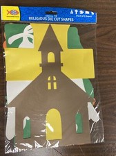 VACATION BIBLE SCHOOL Sunday School Classroom Cut Out Decorations NOS