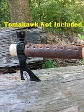 Cold Steel Pipe Hawk Tomahawk Leather Handle Overstrike Guard (Axe NOT Included)