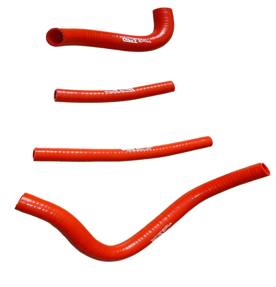 Mangueira de radiador de silicone vermelha para 1996-2000 SUZUKI RM250 RM 250 1997 1998 1999 00 - Imagem 4 de 4