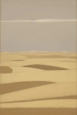 Large Abstract Painting 2x3' Earthtone 7 Geometric Demrin Fine Art Original NEW