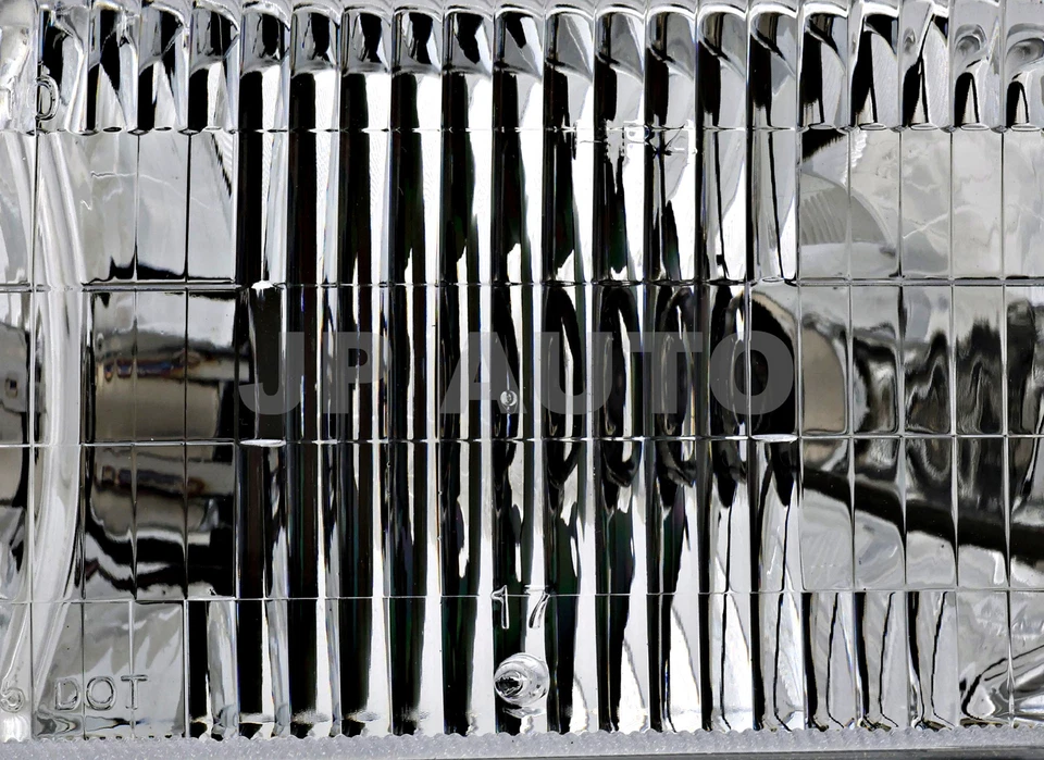 For 1996-2002 Chevrolet Express Savana Headlight Halogen Set Pair - Image 2 of 4