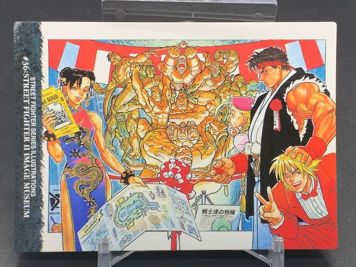 Street Fighter 2 36 All Capcom World Card Carddass 1997 Japanese
