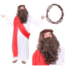 JESUS CHRISTUS KOSTÜM ERWACHSENE RELIGIÖS WEIHNACHTEN KRIPPE OSTERN KOSTÜM