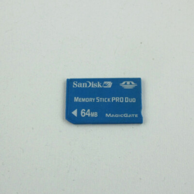 64 MB MEMORY STICK / SPEICHERKARTE für die PSP Konsole vom Dritthersteller