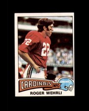 Roger Wehrli Hand Signed 1975 Topps St. Louis Cardinals Autograph
