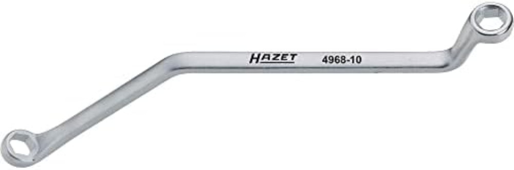 Hazet 4968-10 Chiave per Sfiatare Freni, Argento, Apertura Chiave 10, Lunghezza