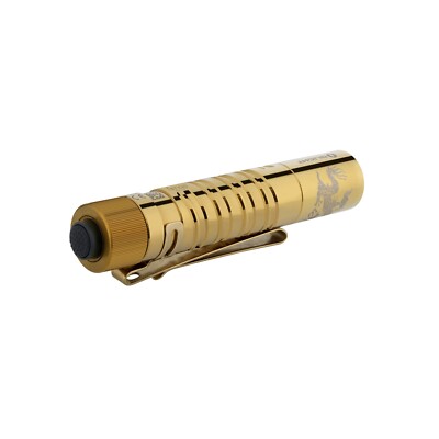 Olight I5T EOS SS Golden Tail Switch EDC Flashlight, 300 Lumens