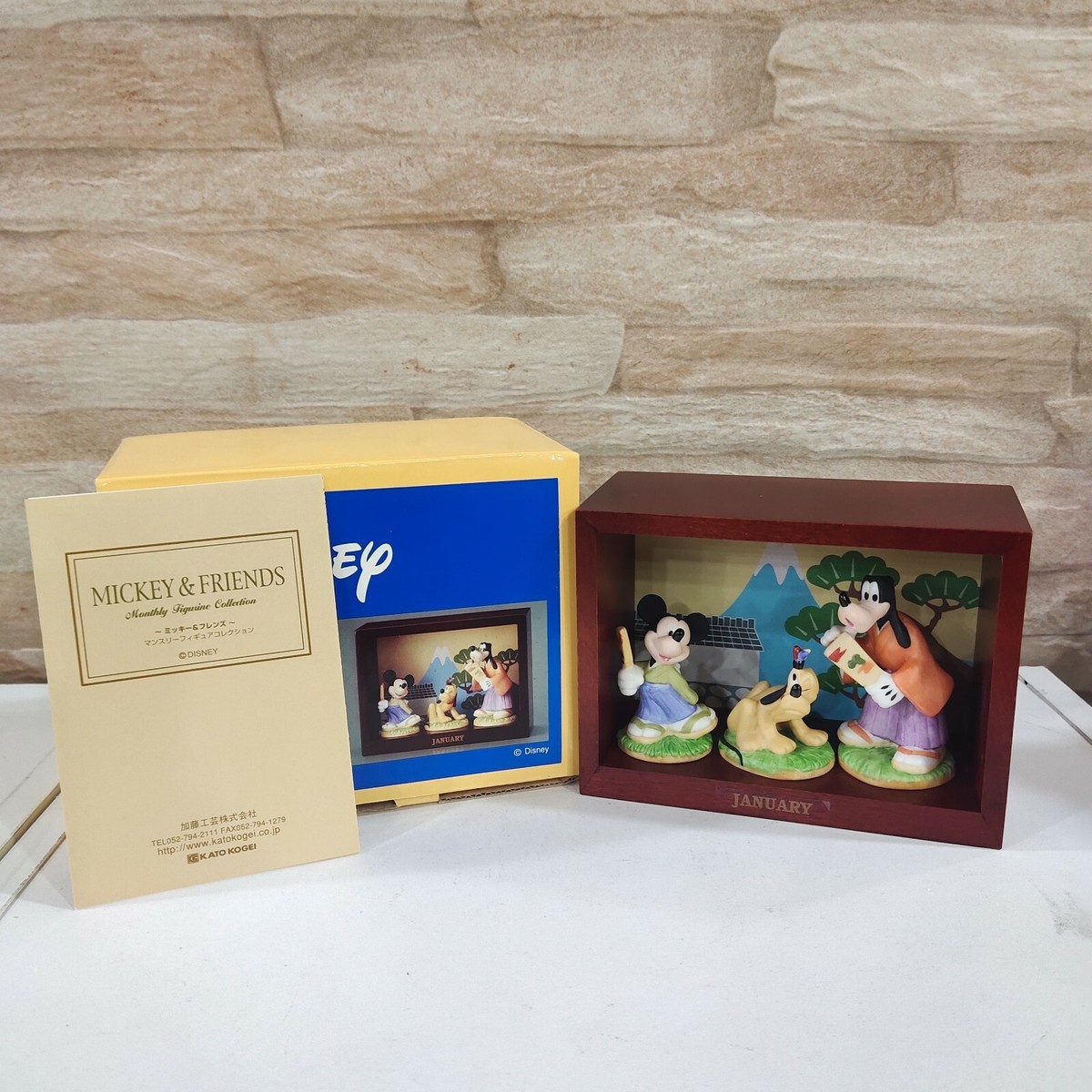 新品　加藤工芸　マンスリーフィギュアセット　ミッキー&フレンズ 2025年最新】加藤工芸 disneyの人気アイテム - メルカリ